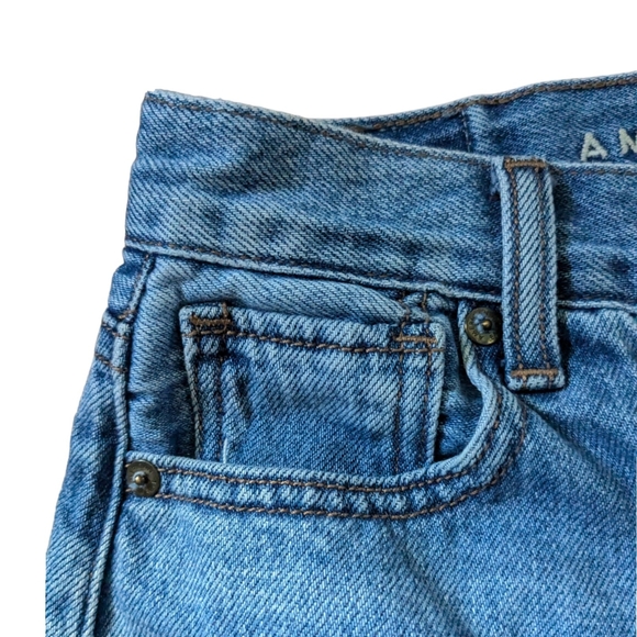 American Eagle| Set of 2 Women Mom Denim Shorts Jeans Jorts Blue-Gray |Size: 0 - Picture 11 of 16